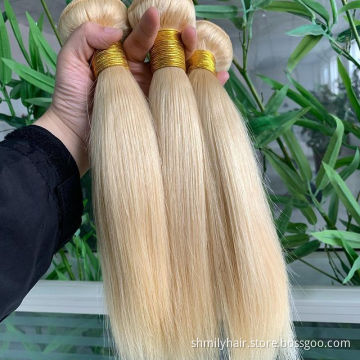 613 Virgin Mink Brazilian Hair Bundle Vendors For Hair,Curly Bundles Human Hair Extension Double Drawn Bundles Weave